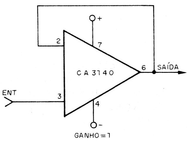 Figura 3 – Seguidor de tensão
