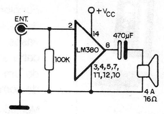 Figura 3 – Amplificador básico
