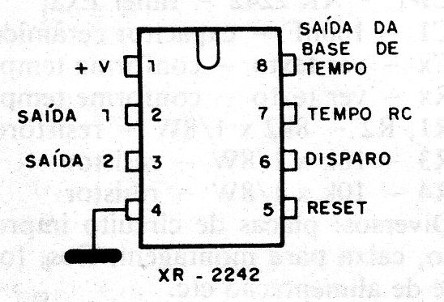 Figura 1 – Pinagem do XR 2242
