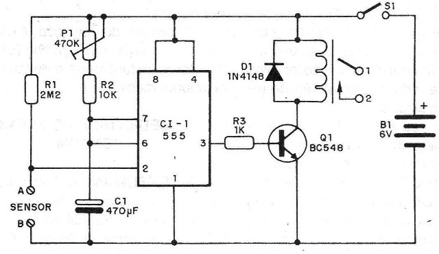   Figura 1 – Diagrama do alarme
