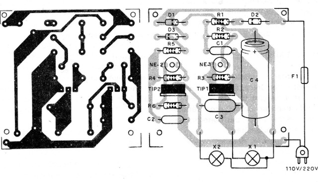 Figura 2 – Placa para a montagem
