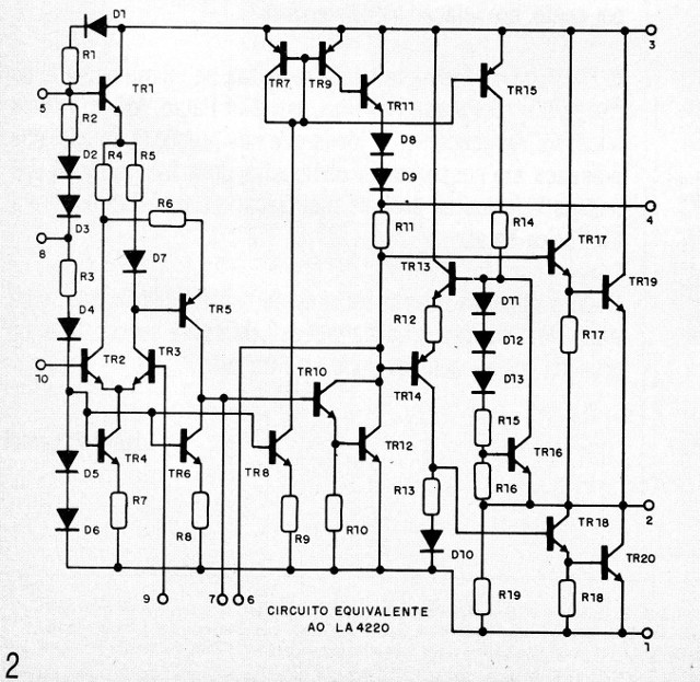    Figura 2 – Circuito equivalente
