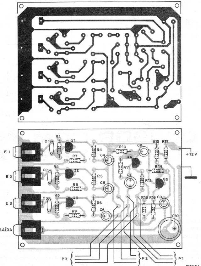 Figura 3 – Placa para a montagem
