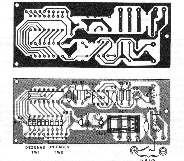 Figura 2 – Placa para a montagem
