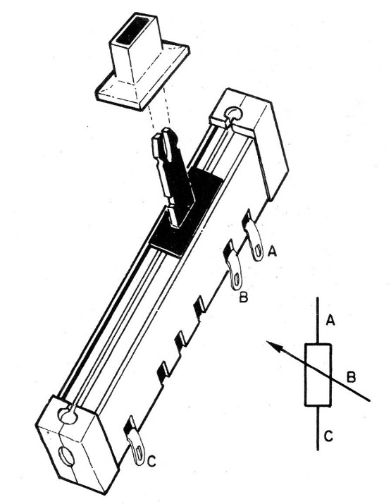 Figura 6 – Potenciômetro deslizante
