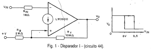 Conheça os Amplificadores Operacionais de Corrente LM3900 - IV
