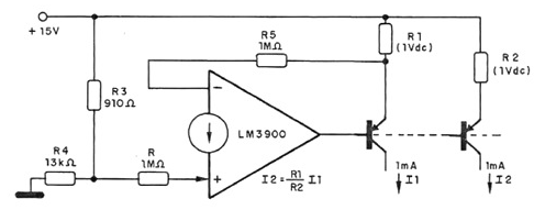 Conheça os Amplificadores Operacionais de Corrente LM3900 - IV
