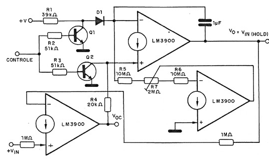 Conheça os Amplificadores Operacionais de Corrente LM3900 - IV
