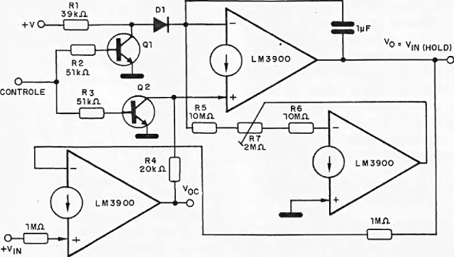 Fig. 13 – Amostragem e retenção – (circlulito 56).
