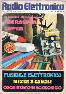 Figura 3 – Capa de uma Radio Elettronica italiana
