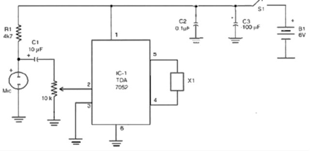 Figura 9 - Usando o TDA7052
