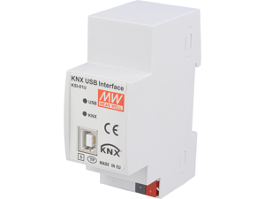 Interface KNX-USB - https://www.tme.com/br/pt/details/ksi-01u/automatyka-budynkow/mean-well/
