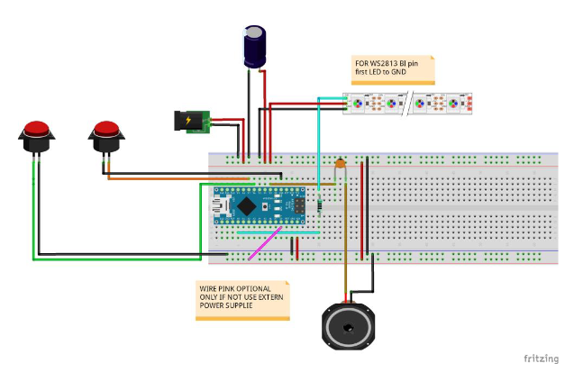 Figura 5: Circuito eletrônico
