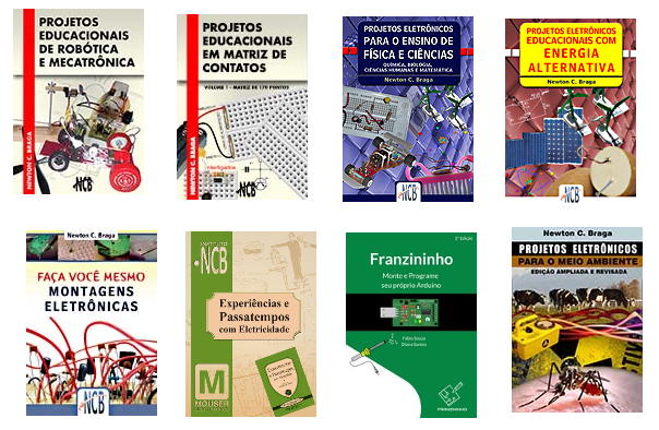 Figura 1 -Alguns de nossos livros (alguns são gratuitos)
