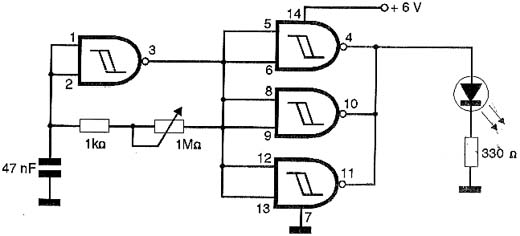 Um circuito de ajuste.
