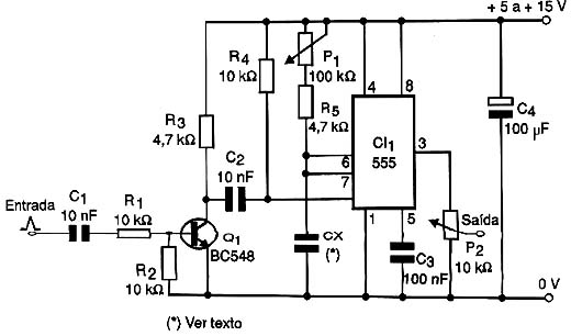 Diagrama do aparelho.
