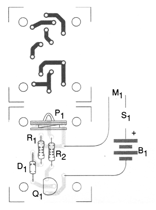 Figura 3 – Placa de circuito impresso para a montagem
