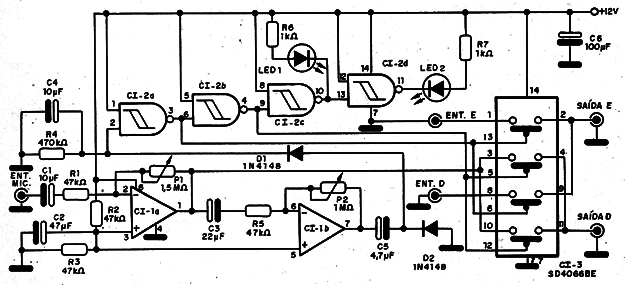   Figura 4 – Diagrama completo do Fader
