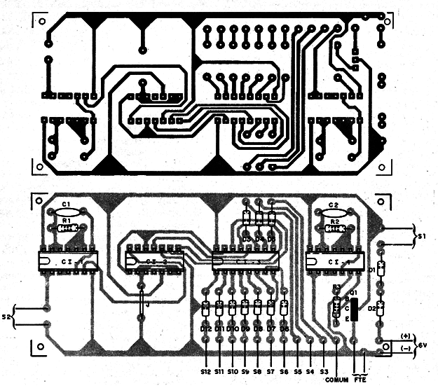    Figura 6 – Placa para a montagem
