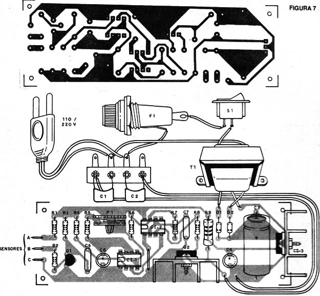 Figura 7 – Placa para o transmissor do alarme
