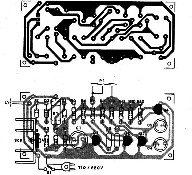    Figura 4 – Placa para a montagem
