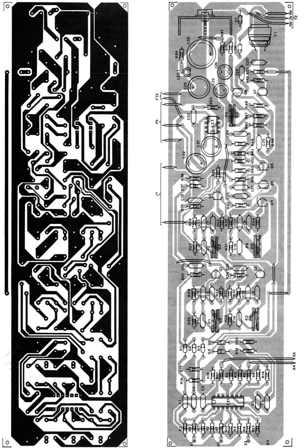 Figura 8 – Placa de circuito impresso para a montagem
