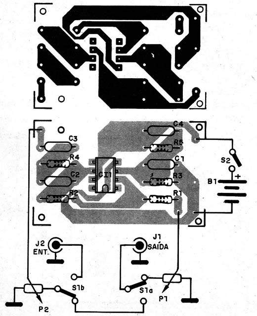    Figura 4 – Placa para a montagem
