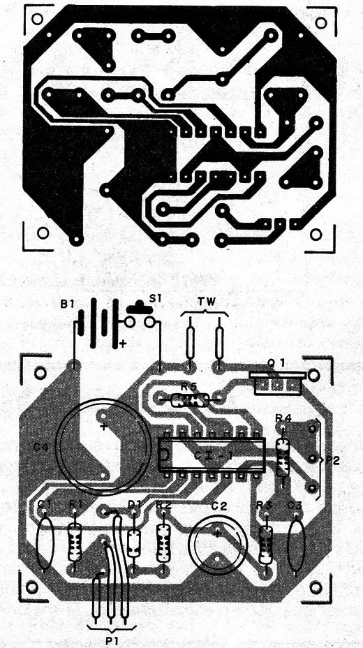 Figura 2 – Placa para a montagem
