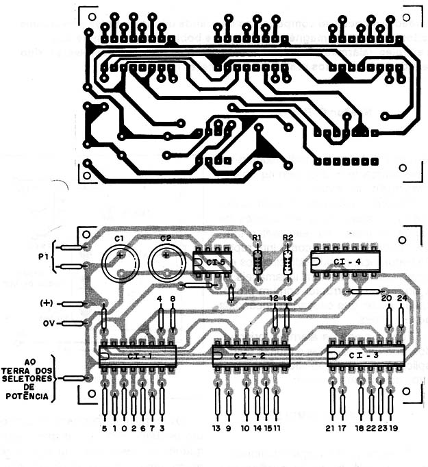 Figura 7 – Placa para a montagem
