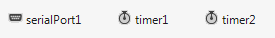 Figura 8 – Serial e Timers.

