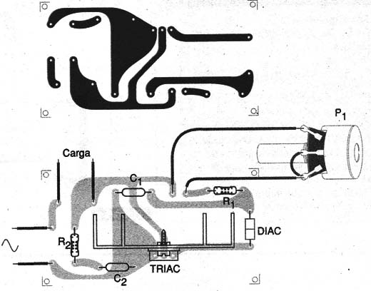 Figura 2 – Placa para a montagem
