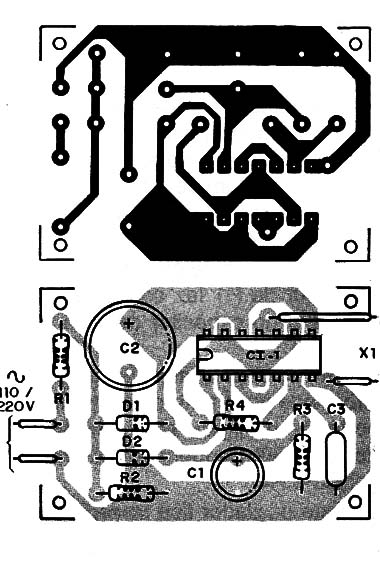 Figura 3 – Placa para a montagem
