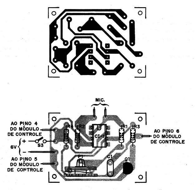 Figura 2 – Placa para a montagem
