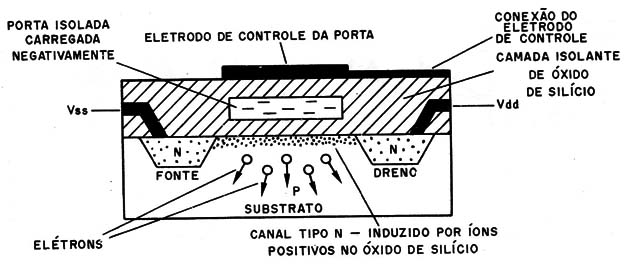 Figura 8 = Estrutura do chip de memória
