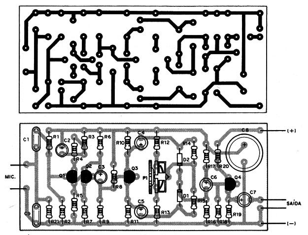 Figura 8 – Placa para a montagem
