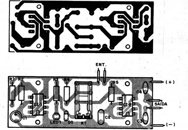 Figura 16 – Placa para a montagem
