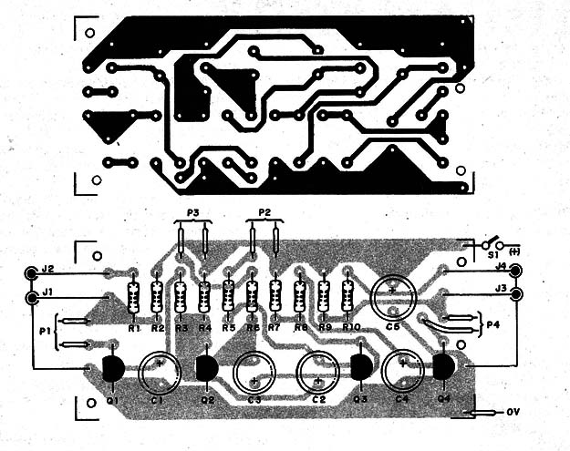 Figura 2 – Montagem em placa de circuito impresso
