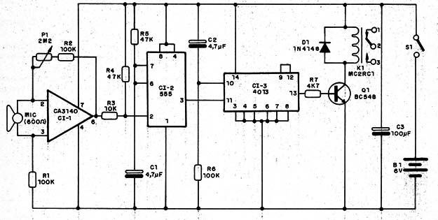 Figura 2 - Diagrama do controle remoto
