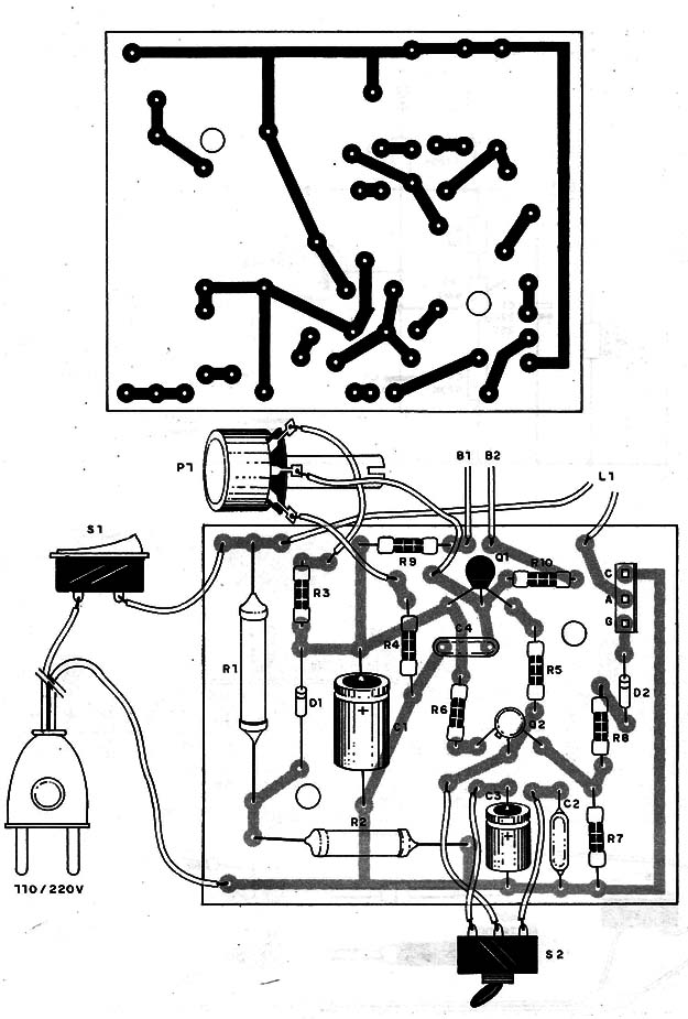 Figura 13 – Versão em placa de circuito impresso
