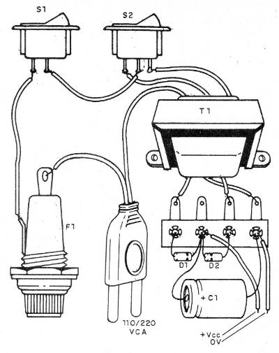    Figura 5 – Montagem da fonte
