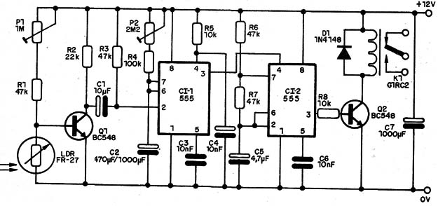    Figura 4 – Diagrama completo do alarme
