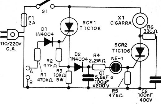    Figura 2 – Diagrama do aparelho
