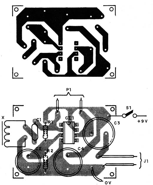    Figura 3 – Placa para a montagem
