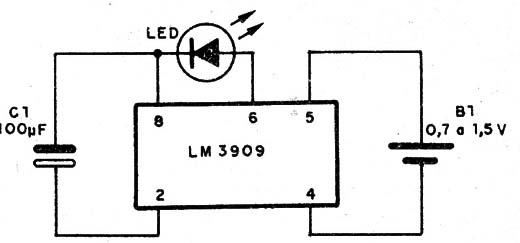 Figura 10 – Circuito com o LM3909
