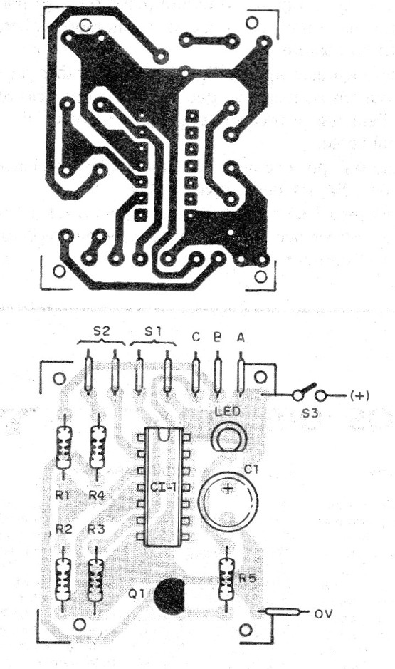    Figura 2 – Placa para a montagem
