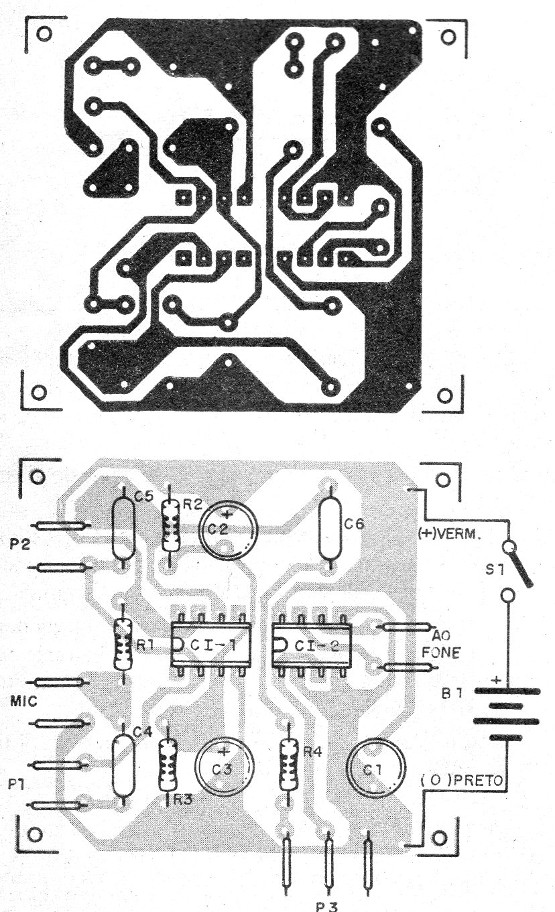 Figura 5 – Placa para a montagem
