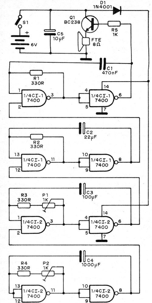    Figura 4 – Diagrama do grilo
