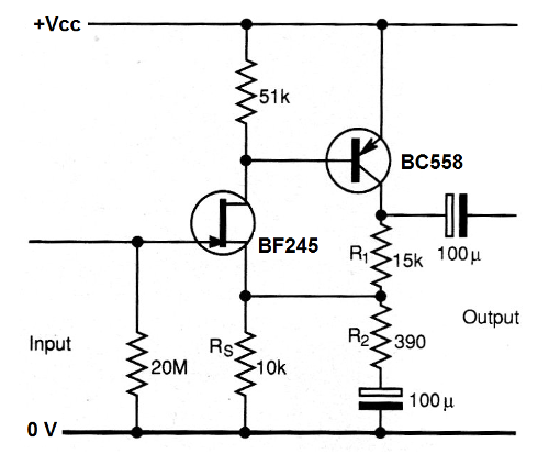 Figura 5 – Circuito com transistores	
