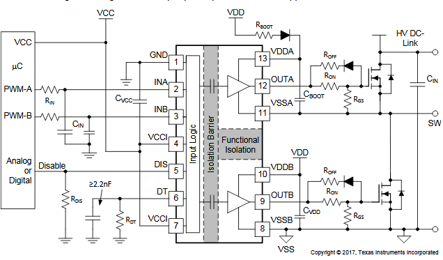 Figura 4 – Circuito de aplicação
