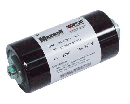 Figura 113 – Um supercapacitor de 900 F. 
